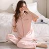 Pijamas de algodón de verano para mujer, pantalones de manga corta, 2025, nuevos, de algodón fino, de alta gama, ropa de verano para el hogar.