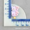 Panda Crema de Fresa Pegamento Accesorios Paleta Hawthorn Confitado Animal de Dibujos Oso Osito Funda para Teléfono Imán para Refrigerador DIY