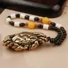 Peças de Mão de Latão Real de Boutique para Presentes Manuais Culturais e Criativos para Homens para Destino e Feliz Peças de Mão de Latão para Destino