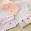 Ropa interior para mujer Li Yinya 1052 de cintura media, cómoda y sin costuras, talla grande, amigable con la piel, ligera, transpirable y de diseño triangular