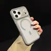 Adecuado para iPhone 17 Pro Max Funda de Malla de Lunares con Acabado Magnético Siente la Piel, Tacto de Alta Gama para Apple 16, Funda Protectora para 15
