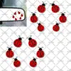 Pegatinas Transparentes Personalizadas Populares Transfronterizas para Ventana de Coche con Texto Decorativo de Dibujos Animados, Diseños Manuscritos, Diseños de Animales para Espejos Retrovisores Interiores de Coche