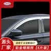 Tixinrui é Adequado para Carro Changan Auchan X7X70A Modificação de Sobrancelha de Chuva de Carro Proteção de Chuva para Vidro de Carro à Prova de Chuva Platina