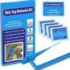 Removedor Físico de Verrugas de Pele para remover pequenas protuberâncias na pele do pescoço, conjunto de anéis de borracha para verrugas de pele, pintas e verrugas