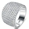 Anillo S925 Plata de Ley con Moissanita, Diseño Estrellado, de Moda, Único, Elegante, Versátil, Más Vendido en Aliexpress Amazon Europeo y Americano
