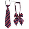 Corbata de Cuello para Niños y Niñas Corbata a Rayas Estilo Academia Japonesa y Coreana Traje con Lazo Accesorios de Actuación
