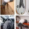 Plumero de Plumas de Pollo Limpieza de Polvo del Hogar Limpieza de Techos Plumero Limpieza de Primavera Artefacto de Limpieza Plumero Telescópico Extendido