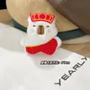 Desenho Animado Pelúcia Viagem ao Oeste Capivara Tang Monk Wukong Gato Kt Boneca Broche Mochila Escolar Roupas Decoração Acessórios