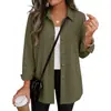 2026 Amazon Europeu e Americano Transfronteiriço TK Comércio Exterior Roupas Femininas Novo Outono/Inverno Waffle Manga Longa Camisa Casual