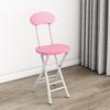 Silla de Comedor Portátil para el Hogar, Taburete, Silla con Respaldo, Silla de Capacitación, Silla para Dormitorio de Estudiantes, Silla de Computadora Simple, Nueva Silla Plegable
