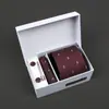 Nueva Caja de Regalo para Corbata de Hombre Transfronteriza con Bordado Jacquard, Stock Listo de Fábrica al por Mayor, Personalización de Logo, Empaque de Caja de Regalo de Alta Gama