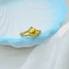 Anillo de Corona Ajustable de Personalidad Simple Estilo INS Estilo Coreano para Mujer Tendencia de Gama Alta Anillo de Perla Microincrustado con Circonita