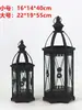 Ornamento Suporte de Vela Romântico Vintage de Ferro Forjado Estilo Europeu, Lanterna de Chão à Prova de Vento, Suporte de Vela, Adereços de Casamento, Lanterna Guia de Caminho