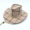 Chapéu de cowboy ocidental atacado chapéu de cavaleiro masculino para atividades ao ar livre chapéu de sol protetor solar chapéu de sol infantil chapéu jazz para turismo cênico