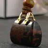 1790-20mm terno maçã pequena de sete gangues pedra de cristal natural chakra maçã presente de feriado de Natal