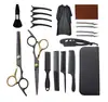 Amazon Best-Seller Transfronterizo Set Profesional de Tijeras de Peluquería, Tijeras Planas, Tijeras Entresacadoras, Herramientas de Peluquería para el Hogar, Venta al por Mayor