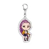 Llavero Acrílico Doble Cara Rumi Mila Zoe Merchandising de Anime Mochila