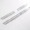 Adequado para Subaru 21 orgulhoso tigre grade central acabamento logo frontal do carro lantejoulas grade central tira brilhante modificação acabamento grade central galvanizado M