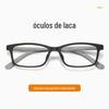 Novo armação de óculos TR90 com pintura elástica, armação da moda para miopia, masculina, quadrada, ultraleve, armação de óculos Danyang atacado