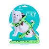 Nueva cuerda de tracción antirrotura con diseño de gato de dibujos animados, con perno ajustable, cuerda de seguridad para gatos, cuerda para caminar para gatos