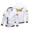 Jaqueta Esportiva Masculina Fina Outono 2023 Carro Esportivo Padrão Casual Solta Tamanho Grande Uniforme de Baseball Suéter Versátil Personalizado