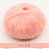Suéter de Mohair para Bebê Cachecol Xale Fiação Fio de Lã Fina Crochê Tricô à Mão Bolsa Material para DIY