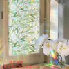 Película de Vidrio Láser Colorida Decoración Electrostática para Sala de Estar, Transparente a la Luz pero Opaca, Película para Ventana de Privacidad, Pegatina para Ventana Anti-Espionaje