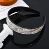 Faixa de Cabeça Cheia de Strass Cristal Coreana e Japonesa Novo Estilo Grampo de Cabelo Antiderrapante Acessório de Cabelo Feito à Mão Item Quente da Moda