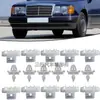 Adecuado para clip de tira de moldura de puerta lateral de coche Mercedes-Benz, clip de plástico para panel de puerta A0019884981 A0019885181