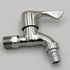 Venta Directa de Fábrica de Grifos para Lavadora, Lavaderos para Trapeador de Acero Inoxidable, Grifos de Agua Domésticos, de Agua Fría Única de Apertura Rápida con Caño Largo de 4 Puntos