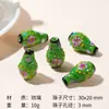 Han Yuyuan DIY feito à mão pintado à mão flor vaso de vidro cabaça pingente colar acessórios de colar pulseira atacado