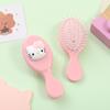 Peine de color caramelo simple de dibujos animados serie Sanrio para cojín de aire antiestático portátil de aspecto bonito para dormitorio de estudiante