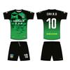 Conjunto de Uniforme de Fútbol Uniforme de Juego y Entrenamiento de Equipo Jersey de Fútbol Sublimado Jersey de Fútbol Personalizado Versión de Aficionado