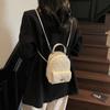 2026 Moda Novo Retro High-End Mochila de Corrente Acolchoada para o Dia a Dia Mini Bolsa de Ombro Simples Feminina