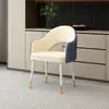 Silla de comedor de celebridad de internet para el hogar, comercial, de lujo ligero, para hotel, restaurante, silla de comedor moderna y simple, silla con respaldo para negociación