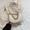 Bolso Texturizado de Moda Bolso Tipo Dumpling Moda 2023 Nueva Moda Cadena Simple Cruzado Hombro Axila Bolso de Mano