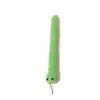 Juguete para Gatos Pequeño Serpiente Verde de Peluche Juguete de Serpiente Verde Simulado Juguete Mordaza de Serpiente Verde Autoentretenimiento Alivio del Aburrimiento Juguete de Papel Arrugado con Hierba Gatera