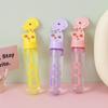 Brinquedo de sopro de bolha infantil Handheld Bubble Stick Kids Kindergarten Boys and Girls Gift Supplement Concentrate Water Mini