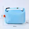 Bolsa de almoço estilo japonês, bolsa tote portátil para trabalho, bolsa térmica para marmita, grande capacidade, adequada para estudantes levarem o almoço