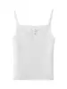 Camisola de Encaje Estilo Bm para Mujer Ropa Exterior con Lazo y Corta Dulce y Picante Puro Deseo Top de Fondo con Hilo Trbottomy