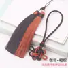 Nudo Chino Borla Semicabado Nudo Propicio Cuerda para Mango Doble Color Espiga Accesorios Accesorios Cuerda Colgante para Coche DIY