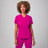 Roupas de Mão de Manga Curta Personalizadas para Sala de Operação Amazon para Mulheres Roupas de Enfermeira para Gerenciamento da Pele Roupa de Isolamento de Cirurgião Roupas de Trabalho