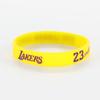 Pulsera luminosa de silicona de tamaño pequeño y grueso de la NBA All-Star Bryant James Owen Durant