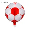 Balão de Alumínio Formato de Bola de Futebol Americano Futebol Baseball 18 polegadas Transfronteiriço Balão Troféu Super Bowl