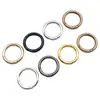 Fivela de Mola Circular em Liga de Zinco de 7 Cores Acessórios para Joias Artesanais DIY Gancho para Copo d'Água Pingente para Chaveiro de Bolsa Atacado