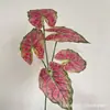 Flor de simulación de boda conjunto rosa diseño suelo alto colgante floral paquete de material paquete de rosas hortensia individual