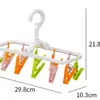Colgador de calcetines plegable a prueba de viento para el hogar, tendedero portátil para estudiantes de dormitorio, para ropa interior y calcetines
