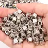 4 6 7 10 mm cuentas sueltas acrílicas cuentas con letras en inglés cuentas planas hechas a mano diy accesorios de joyería con cuentas pulsera