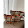 Nova Bolsa de Palha Trançada 2026, Bolsa de Ombro Grande de Palha Colorida Famosa na Internet, Elegante e Versátil, Bolsa Simples para Férias e Dia a Dia