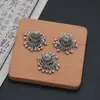 Colgante Estilo Exótico de Aleación Vintage Accesorios para Joyería DIY Colgante de Borla Perlas Espaciadoras Materiales para Joyería Hecha a Mano